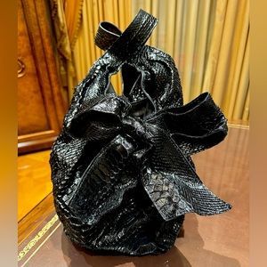 Valentino Python Handbag Gorgeous Exotic Skin